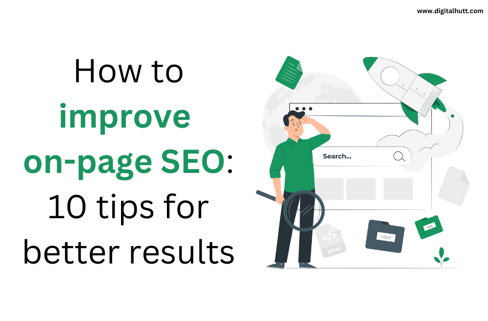 How to improve on page seo